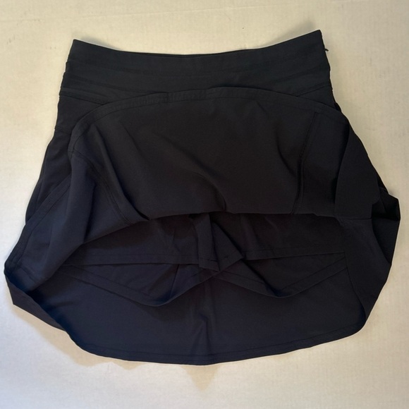 Athleta Tennis athletic wear black skort Skirt Sz-4. A2 - Picture 4 of 9